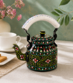 The Heritage Hand-Painted Teapot: Handcrafted Elegance - Image 2
