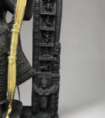 Black Marble Rama Lalla Ayodhya Statue for Temple Decor - Image 3