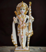 Ram Darbar Marble (Custom) Statue, Ram Family Sculpture for Puja Mandir - Image 2