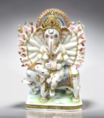 Marble Ganesha Statue (Custom), Handcrafted Ganesh Ji Murti for Pooja Room, Hindu God Idol