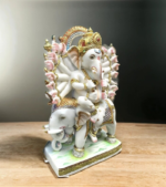 Marble Ganesha Statue (Custom), Handcrafted Ganesh Ji Murti for Pooja Room, Hindu God Idol - Image 3