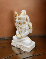 Marble Shiva Meditating Statue (Customised), Hindu God Idol for Puja Room Decor - Image 4