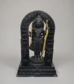 Black Marble Rama Lalla Ayodhya Statue for Temple Decor